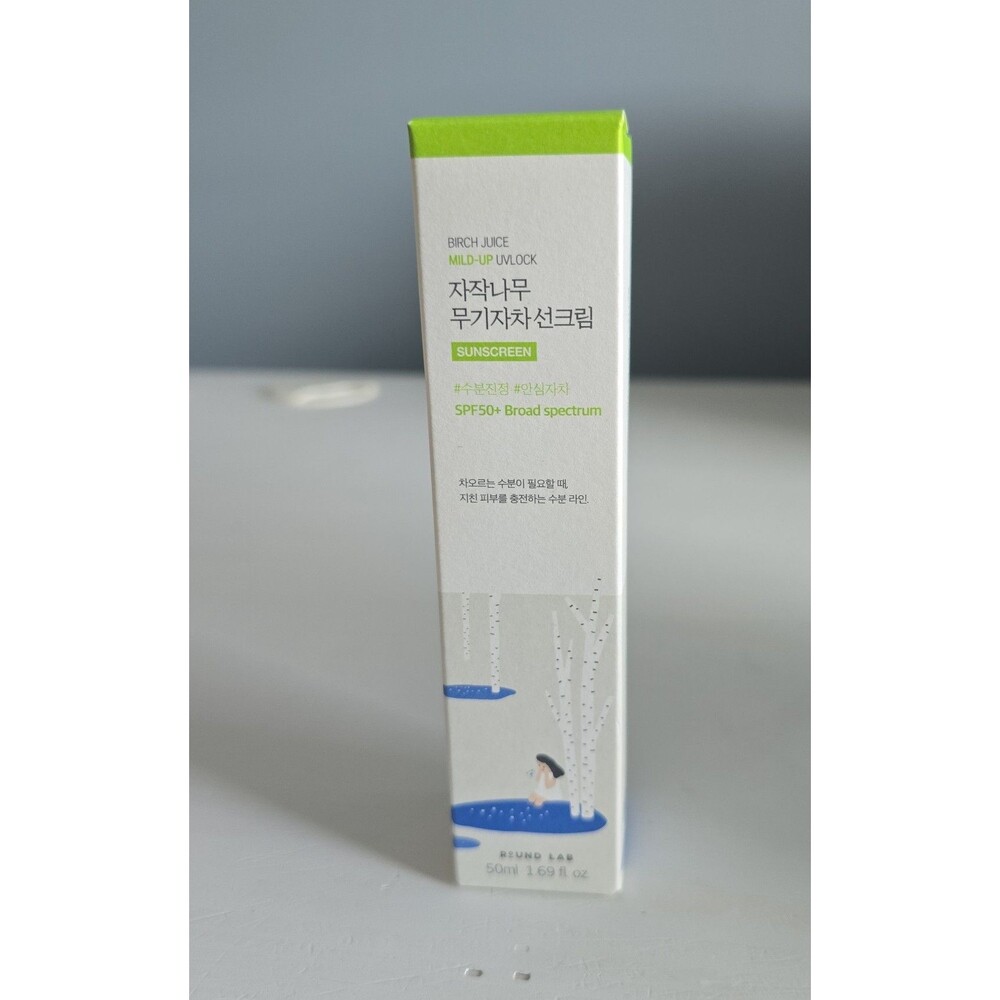 Round Lab Birch Juice Mild Up UV Lock Sunscreen SPF 50+ NEW